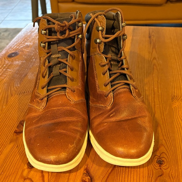 Timberland Men's Tan Leather Boots - Picture 2 of 14